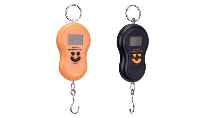 Portable Electronic Hanging Scale - 2 Colours from Discount Experts