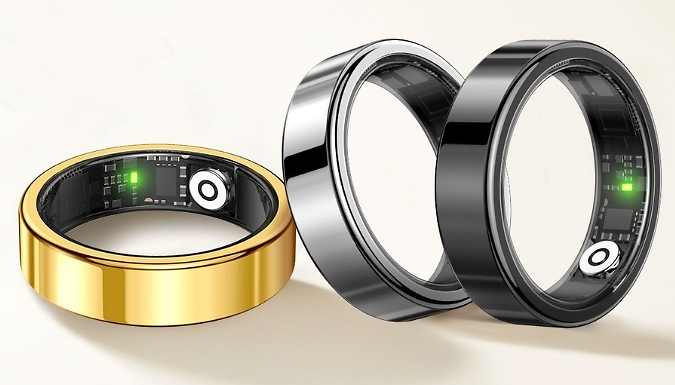Smart Ring Fitness Tracker - 3 Colours & 6 Sizes at Discount Experts