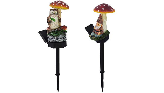 Solar-Powered Garden Light - 2 Designs from Discount Experts