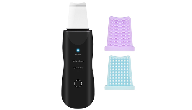 3-in-1 Electric Ultrasonic Skin Cleaner Tool - 2 Colours at Discount Experts