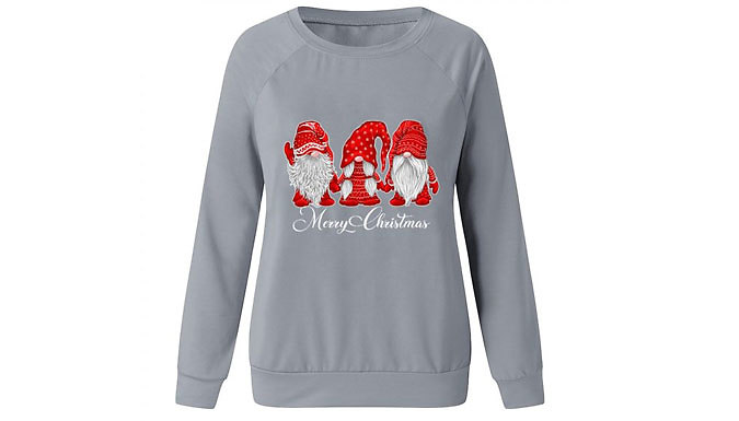 Merry Christmas Gonk Jumper - 4 Colours and 6 Sizes from Discount Experts