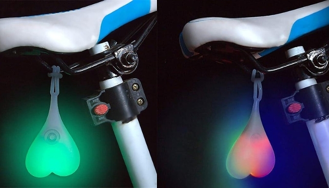 Novelty Tail Light - 4 Colours from Discount Experts