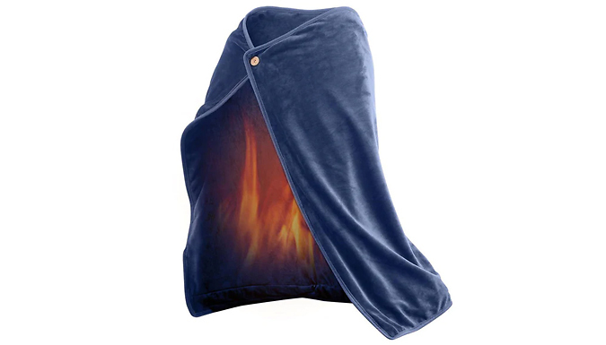 USB Heated Blanket Cape - 4 Colours from Discount Experts