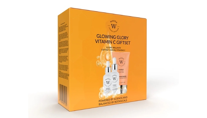 Glowing Glory Vitamin C 3-Piece Gift Set at Discount Experts
