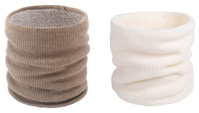 Unisex Knitted Warm Scarf - 12 Colours from Discount Experts