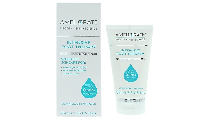 Ameliorate Intensive Foot Therapy 75ml - 1 or 2 pack from Discount Experts