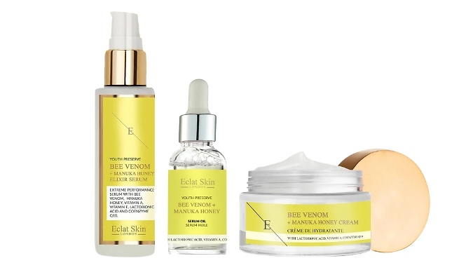 Bee Venom & Manuka Honey Skincare Range at Discount Experts