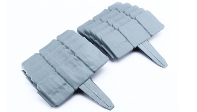 2.5m Stone-Effect Plastic Garden Border - 2 Colours from Discount Experts