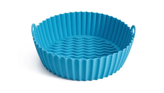 7.5inch Greaseproof Silicone Air Fryer Pots - 2 Pack. from Discount Experts