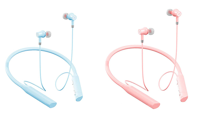 Rechargeable Wireless Sports Headphones - 4 Colours from Discount Experts