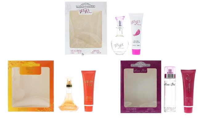 Designer French Collection Eau de Parfum Gift Sets - 5 Options from Discount Experts