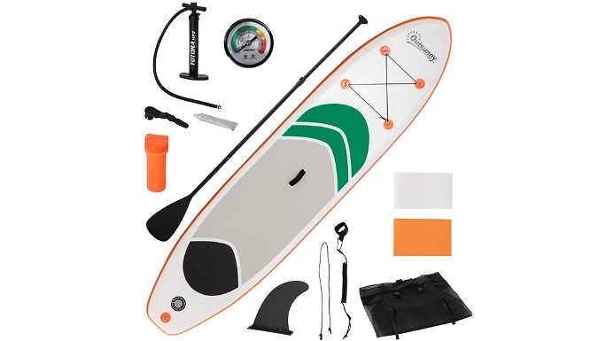 Outsunny Inflatable Stand Up Paddle Board Outsunny Inflatable Stand Up Paddle Board