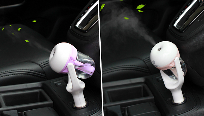Mini Car Air Humidifier - 4 Colours from Discount Experts