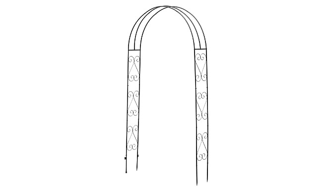 Rose Climbing Garden Archway