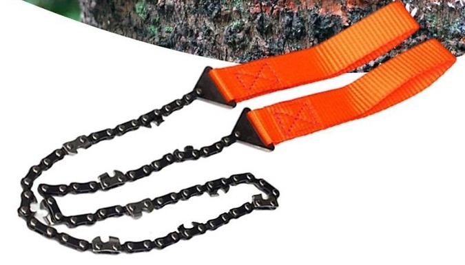Portable Survival Chain Saw from Discount Experts