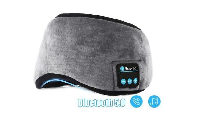 Eye Mask with Inbuilt Bluetooth Speakers from Discount Experts