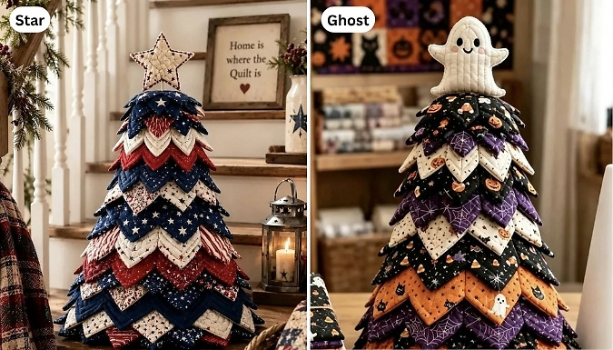 Patchwork Tiered Seasonal DIY Kit - 9 Options!