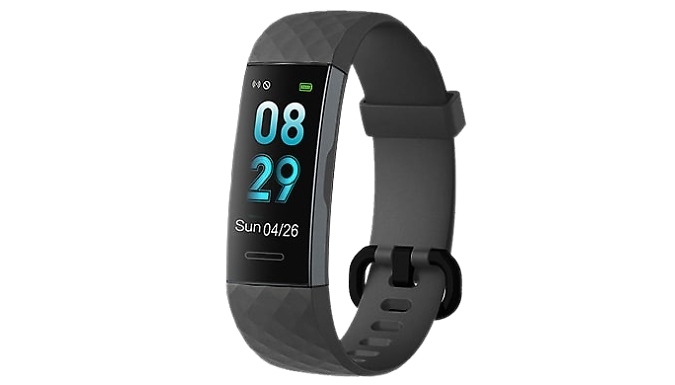 Bluetooth Aquarius AQ201 Fitness Tracker With Heartrate Monitor at Discount Experts
