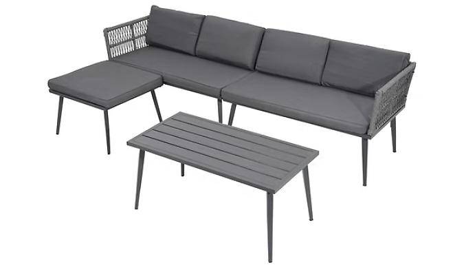 Hamilton 4-Piece Outdoor Furniture Set from Discount Experts