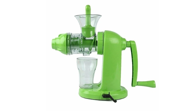 Manual Fruit & Vegetable Juicer - Extracts 40% More Juice. at Discount Experts