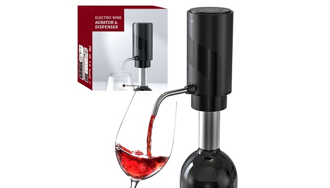 Electric Wine Aerator Pourer from Discount Experts