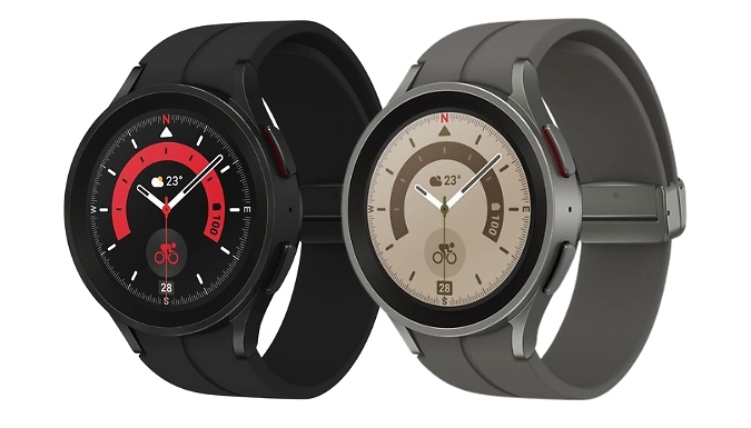 Samsung Galaxy Watch 5 Pro 45MM + Cellular – 2 Colours Samsung Galaxy Watch 5 Pro 45MM + Cellular – 2 Colours