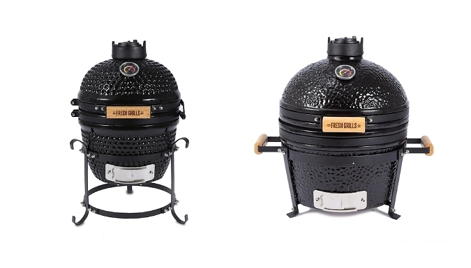 Kamado Charcoal BBQ Grill Oven – 2 Sizes Kamado Charcoal BBQ Grill Oven – 2 Sizes