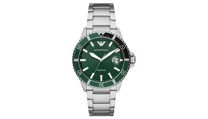 Emporio Armani Men's AR11338 Diver Watch from Discount Experts