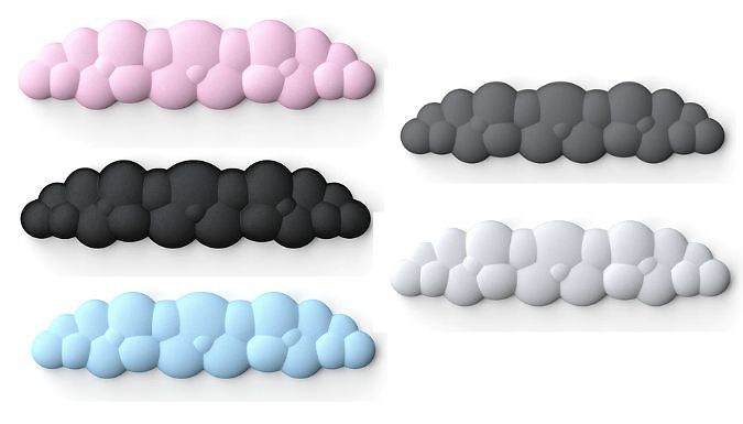 Memory Foam Keyboard Wrist Protector - 5 Colours at Discount Experts