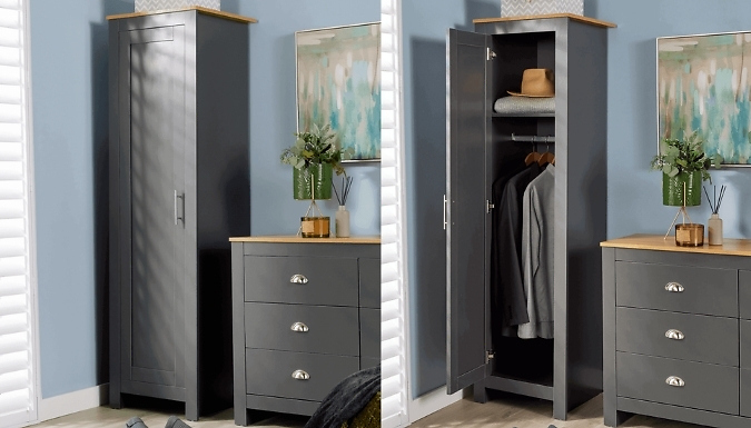 1, 2 or 3-Door Camden Wardrobe - 3 Colours from Discount Experts