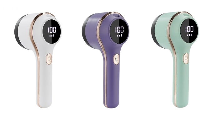 Portable Rechargeable Lint Remover - 3 Colours from Discount Experts