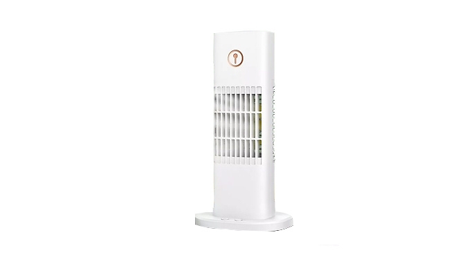 3-Speed Portable Air Cooler Fan - 300ml Water Tank from Discount Experts