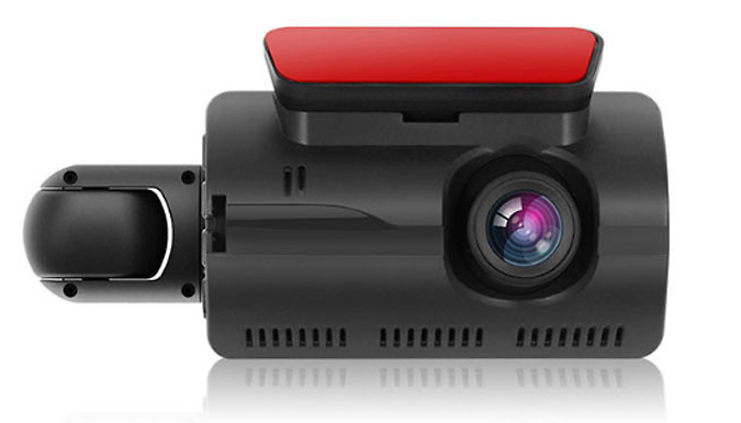 Front & Rear HD Dash Cam - 2 Designs at Discount Experts