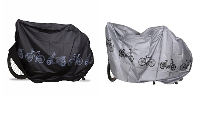 Waterproof Bicycle Cover - 2 Colours from Discount Experts