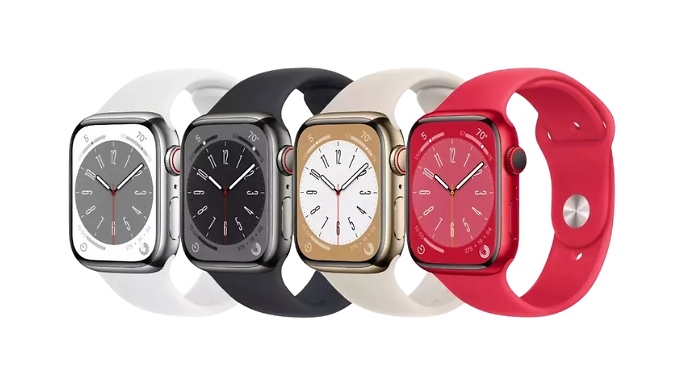 Apple Watch Series 8 – 2 Sizes, 4 Colours Apple Watch Series 8 – 2 Sizes, 4 Colours