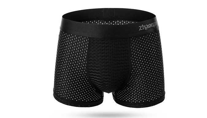 IceMesh Soft Breathable Boxers - Pack of 4, 8 or 12 at Discount Experts