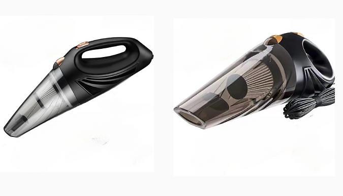 Handheld Portable Car Vacuum Cleaner Set - 2 Options from Discount Experts