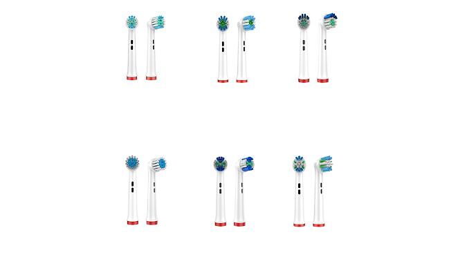 Oral-B-Compatible Toothbrush Heads -24 or 48-Pack. at Discount Experts