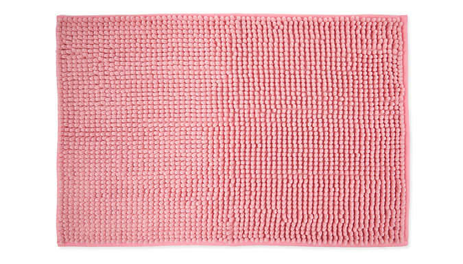 Chenille Bath and Shower Mats – 9 Colours & 2 Sizes Deal Price £9.99