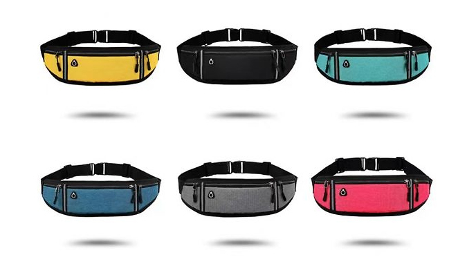 Running Fitness Phone Holder Waist Bag - 8 Colours from Discount Experts