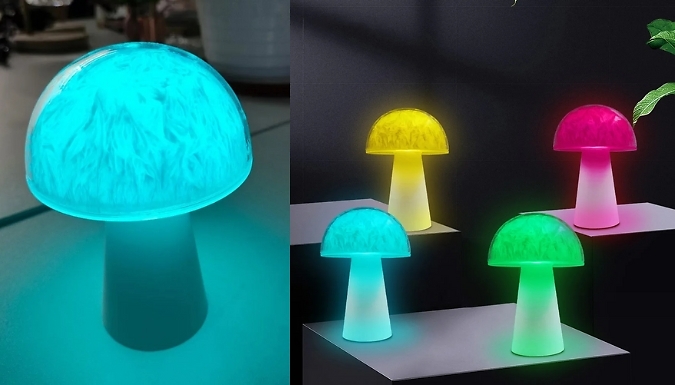 Mushroom Shaped Desk Lamp from Discount Experts