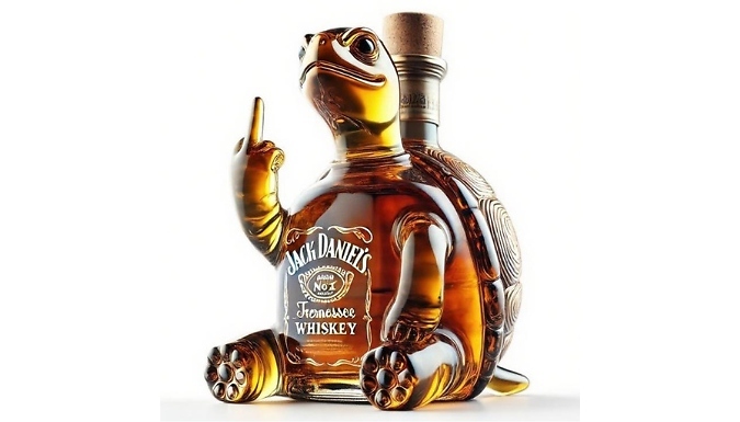 Turtle-Shaped Whiskey Decanter Bottle - 2 Styles at Discount Experts