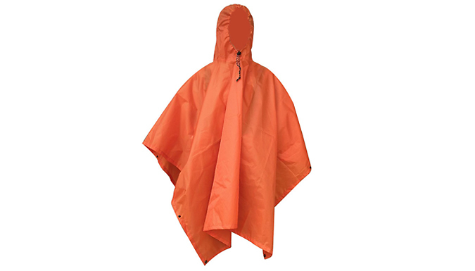 3-in-1 Multifunctional and Water-Resistant Raincoat - 4 Colours from Discount Experts