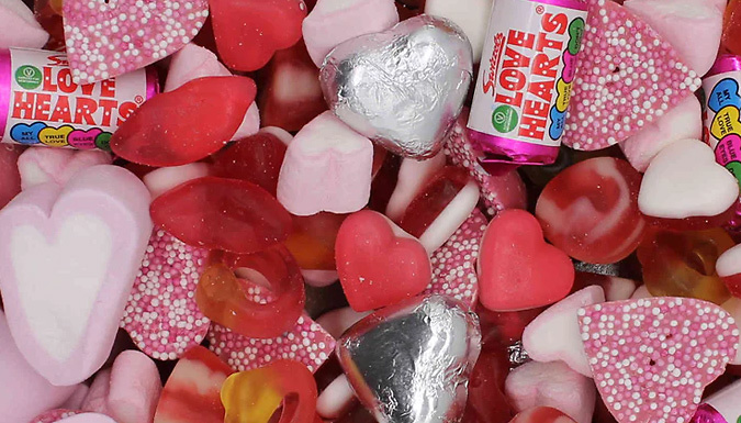 1.5kg Pink Sweet Mix from Discount Experts