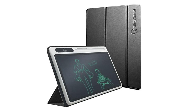 LCD 10.1 Inch Writing Tablet With Case - 2 Colours at Discount Experts