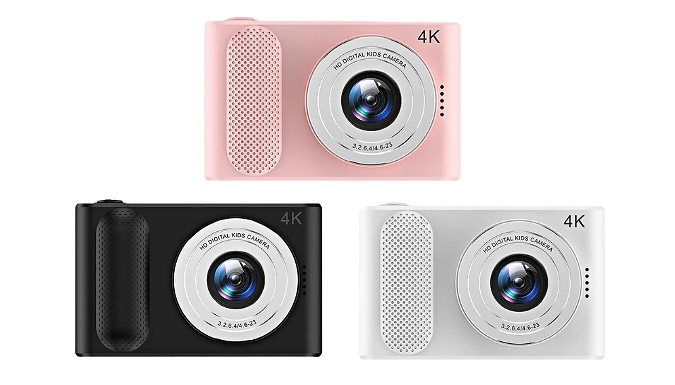 4K High Definition Digital Camera - 3 Colours from Discount Experts