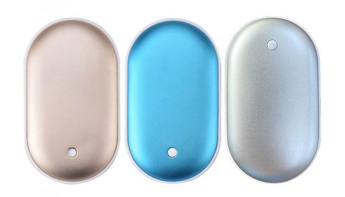 2-in-1 Mini Hand Warmer Power Bank at Discount Experts