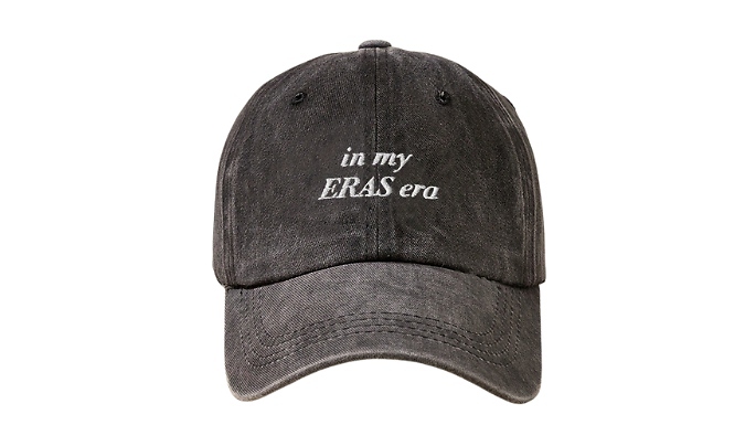 Washed Denim Style Eras Baseball Cap - 6 Colours from Discount Experts