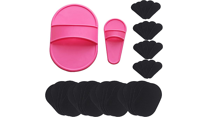 12-Piece Hair Removal Exfoliating Skin Pads at Discount Experts