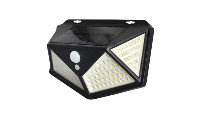 Solar Outdoor LED Motion Wall Light at Discount Experts